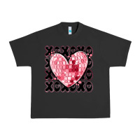 Pigment Black xoxo heart valentine's day Urban Heavy Tee - MaliasSmallBusiness