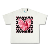 Pistachio xoxo heart valentine's day Urban Heavy Tee - MaliasSmallBusiness