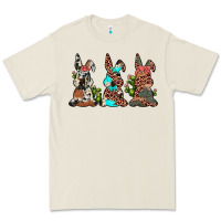 Bone leopard cowhide turquoise cactus bunny's Premium Tee - JahusDesignShop