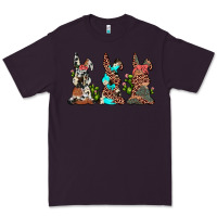 Plum leopard cowhide turquoise cactus bunny's Premium Tee - JahusDesignShop