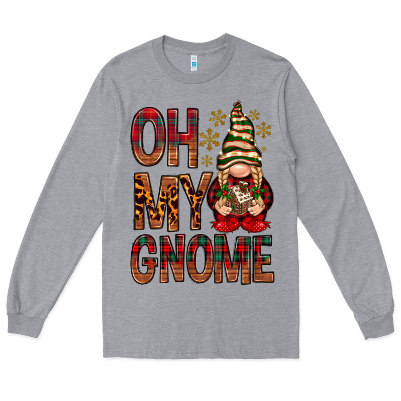 Oh My Gnome Long Sleeve Tee by NancyCooperArtShop | Teevron