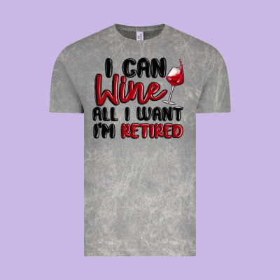 I Can Wine All I Want Lm Retired Vintage Tee Designed By Maliassmallbusiness