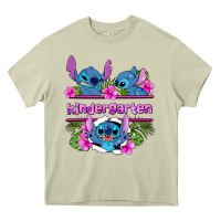 Mossy preview flower stitch kindergarten Heavy Core Tee - AdoDesignShop