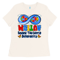 Bone autism infinity seeing the world differently Ladies Tee - JahusDesignShop