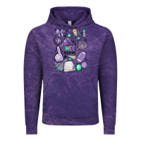 Cloud Purple cheer mom Vintage Hoodie - MaliasSmallBusiness