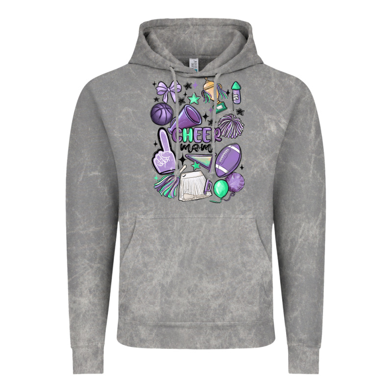 Cheer Mom Vintage Hoodie by MaliasSmallBusiness | Teevron