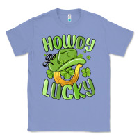 Colony Blue howdy go lucky st patrics day Classic Tee - MaliasSmallBusiness