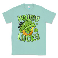 Seafoam howdy go lucky st patrics day Classic Tee - MaliasSmallBusiness