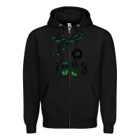 Black Born In 1963 Zipper Hoodie - Bettercallsaul