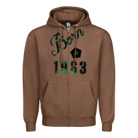 Chestnut Born In 1963 Zipper Hoodie - Bettercallsaul
