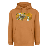 Meerkat 2024 skeleton middle finger new year Heavyweight Hoodie - CowGirlArtShop