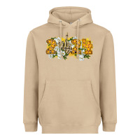 Mushroom 2024 skeleton middle finger new year Heavyweight Hoodie - CowGirlArtShop