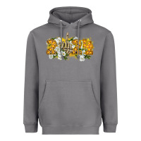 Storm 2024 skeleton middle finger new year Heavyweight Hoodie - CowGirlArtShop