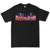 Black halloween witch gnomes libbey cup Premium Tee - BundleAndBundleShop
