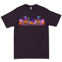 Plum halloween witch gnomes libbey cup Premium Tee - BundleAndBundleShop