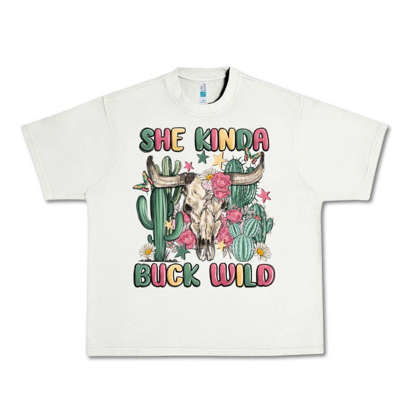She Kinda Buck Wild Urban Heavy Tee by MaliasSmallBusiness | Teevron
