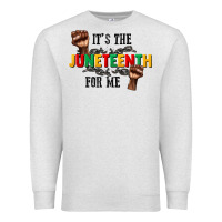 Oatmeal Heather its the juneteenth for me Premium Sweatshirt - CowGirlArtShop