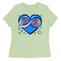 Matcha infinity heart autism awareness Ladies Tee - JahusDesignShop