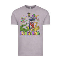 Vintage Zinc louisiana mardi gras Vintage Tee - MaliasSmallBusiness