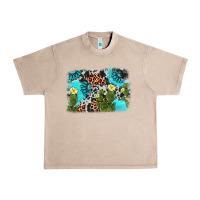 French Oak cactus gemstone background Urban Heavy Tee - AdoDesignShop