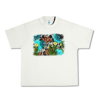 Pistachio cactus gemstone background Urban Heavy Tee - AdoDesignShop