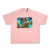 Salmon cactus gemstone background Urban Heavy Tee - AdoDesignShop
