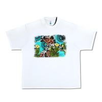 White cactus gemstone background Urban Heavy Tee - AdoDesignShop