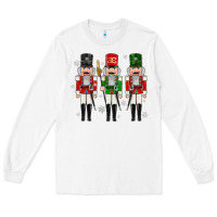 White nutcrackers Long Sleeve Tee - MaliasSmallBusiness