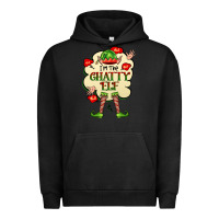 Pigment Black im the chatty elf Urban Hoodie - FaDigitalArtStudio