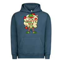 Pigment Midnight Navy im the chatty elf Urban Hoodie - FaDigitalArtStudio