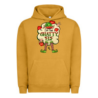 Pigment Peanut Butter im the chatty elf Urban Hoodie - FaDigitalArtStudio