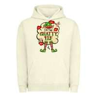 Pigment Pistachio im the chatty elf Urban Hoodie - FaDigitalArtStudio