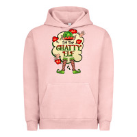 Pigment Salmon im the chatty elf Urban Hoodie - FaDigitalArtStudio