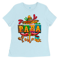 Baby Blue papa cito cinco de mayo Ladies Tee - AdoDesignShop