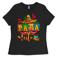 Black papa cito cinco de mayo Ladies Tee - AdoDesignShop