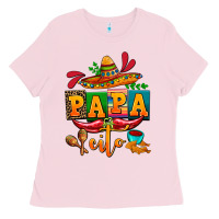 Bubblegum Pink papa cito cinco de mayo Ladies Tee - AdoDesignShop