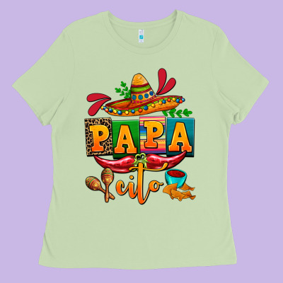 Papa Cito Cinco De Mayo Ladies Tee Designed By Adodesignshop
