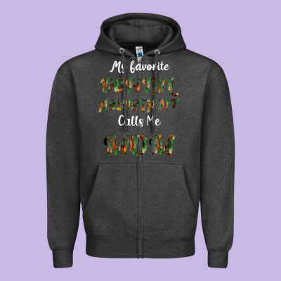 My Favorite Dental Assistant Calls Me Mom Zipper Hoodie Designed By Bettercallsaul