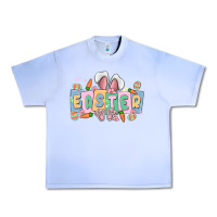 Grape Ice easter  rabbit Urban Heavy Tee - MaliasSmallBusiness