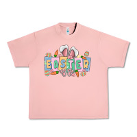 Salmon easter  rabbit Urban Heavy Tee - MaliasSmallBusiness