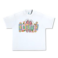 White easter  rabbit Urban Heavy Tee - MaliasSmallBusiness