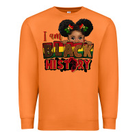 Carrot i am black history black girl peekaboo juneteenth Premium Sweatshirt - CowGirlArtShop