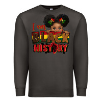 Smoke i am black history black girl peekaboo juneteenth Premium Sweatshirt - CowGirlArtShop