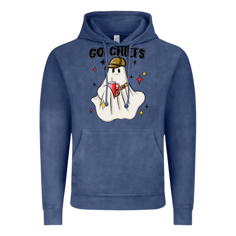 Go Chiefs Boujee Sports Ghost Stanley Vintage Hoodie by MaliasSmallBusiness | Teevron