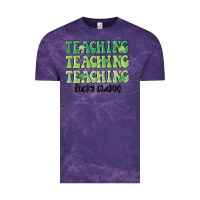 Cloud Purple teaching lucky charm Vintage Tee - MaliasSmallBusiness