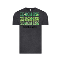 Vintage Black teaching lucky charm Vintage Tee - MaliasSmallBusiness