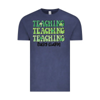 Vintage Denim teaching lucky charm Vintage Tee - MaliasSmallBusiness