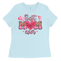 Baby Blue best mom ever mother's day Ladies Tee - JahusDesignShop