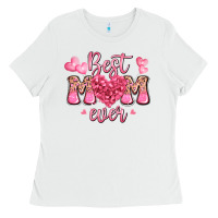 White best mom ever mother's day Ladies Tee - JahusDesignShop