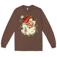 Chestnut Christmas Santa Long Sleeve Tee - MaliasSmallBusiness